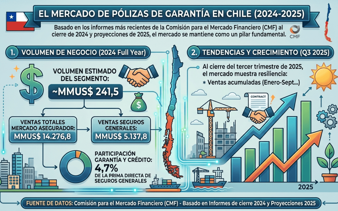El Gigante Silencioso: El Mercado de Pólizas de Garantía en Chile al Cierre de 2025